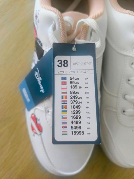 Nové tenisky - sprandi disney, veľ. 38, sprandi,38