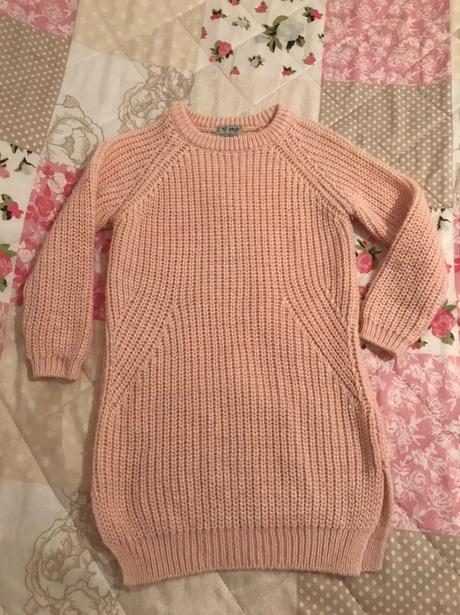 Teple pletené saty, next,110