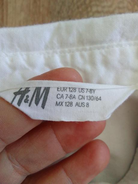 Košeľa, h&m,128