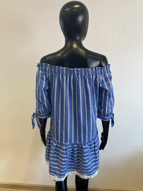 Dámske košeľové šaty pásikavé reserved (36), reserved,s