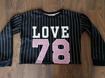 Pasikovana mikina, h&m,152