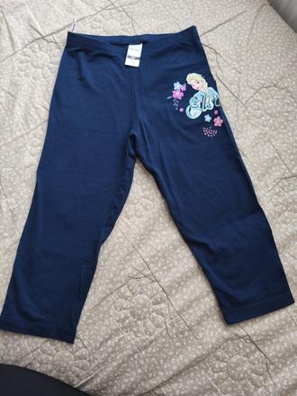 Dievčenské 3/4 legíny, c&a,140