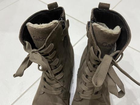 Kožené členkové čižmy gabor 38, gabor,38