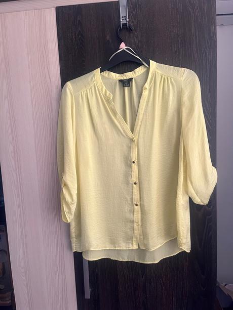 Svetlo žltá blúzka, f&f,44