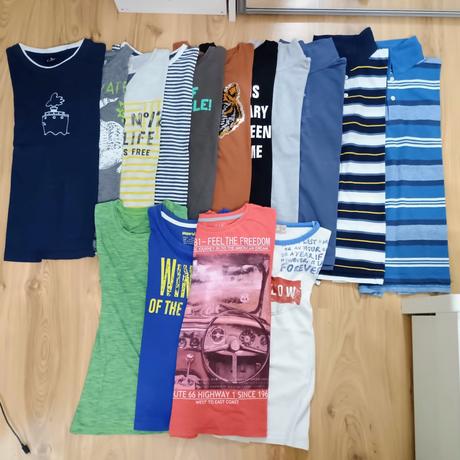 Tričká s krátkym rukávom veľ. 146/152, 146