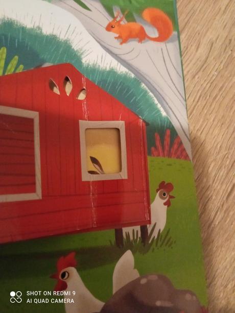 Kniha z okienkami - pozri čo sa deje na farme, 