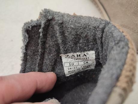 Zateplené tenisky, zara,26