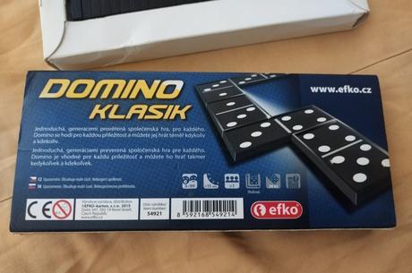 Spoločenská hra efko domino klasik,