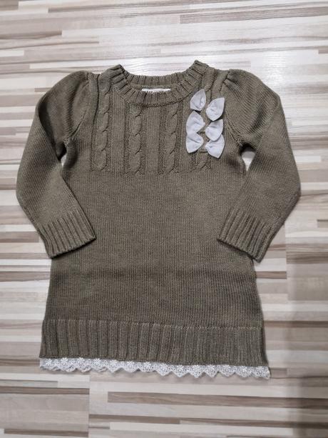 Pulóvrové / pletené šaty s čipkou h&m, h&m,92