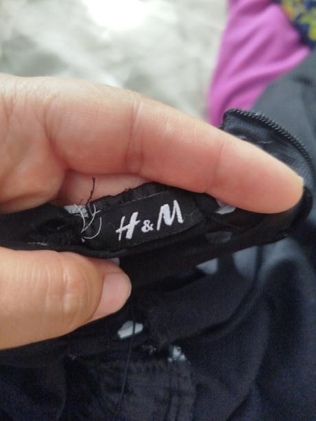 Bodkované šaty, h&m,xs
