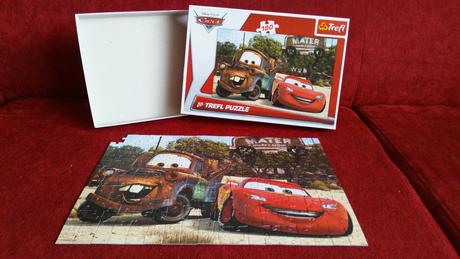 Puzzle - mc queen a mater,