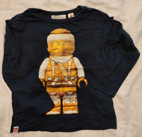 Tričko ninjago dlhý rukáv h&m 104, h&m,104