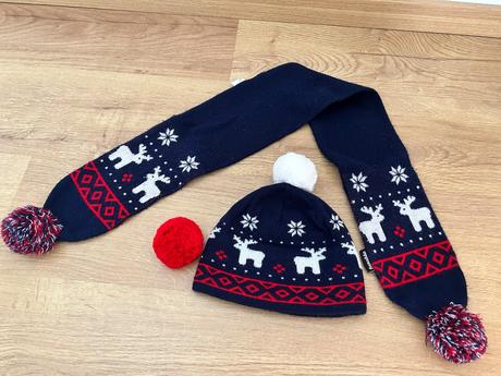 Zimná súprava šál, čiapka, 116