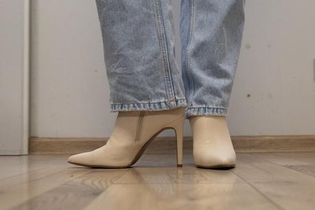 Béžové čižmičky č.41, deichmann,41