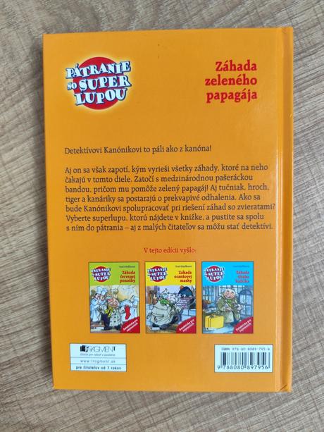 Detektív kanonik, 4 knihy, seria, 