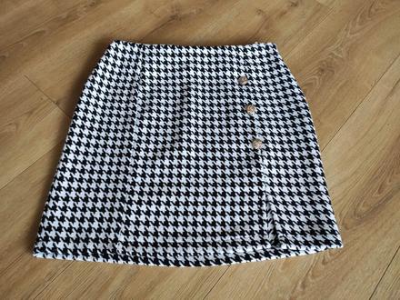 Sukňa károvaná mini, veľ. 36, 36