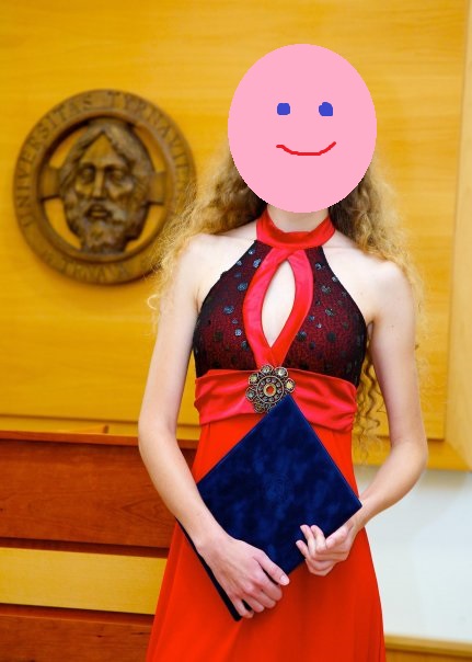 Krátke spoločenské šaty, s