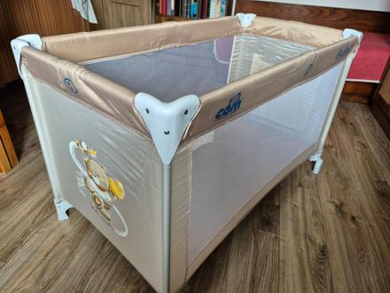 Cestovná postieľka, šírka (cm): 60,dĺžka (cm): 120