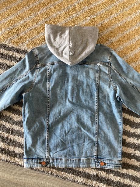 Rifľová bunda s kapucou, lindex,146