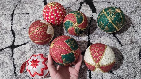 Patchworkove vianocne gule,