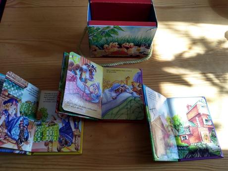 Pohadková krabička 3x knižka - 3 eur,