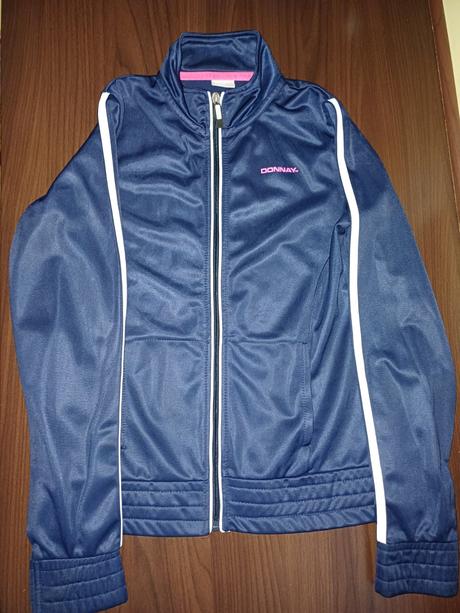 Modrá mikina, donnay,xs