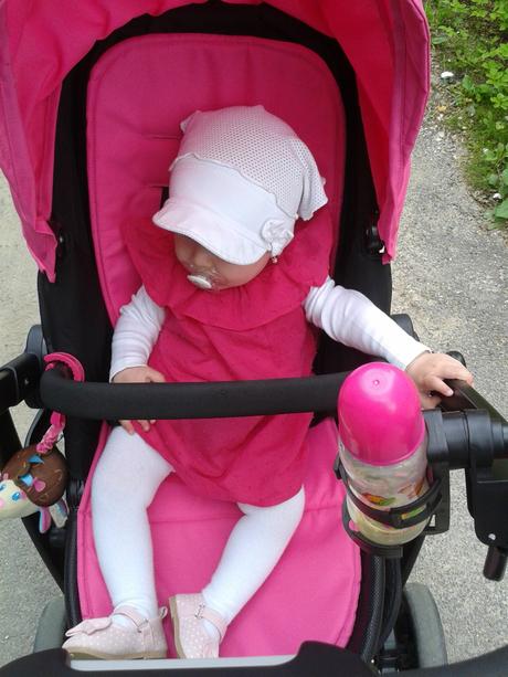 Strieška a podložka na kočík graco evo, graco,graco evo