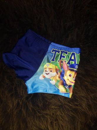 Detské chlapčenské plavky labková patrola, nickelodeon,92