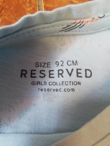 Letné "krevetkove" tričko, reserved,92