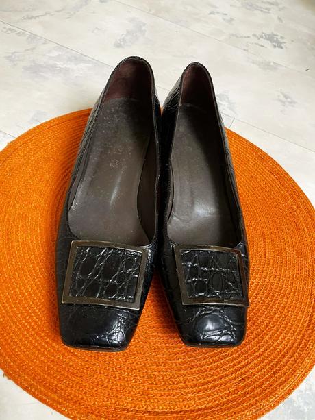 Kožené nízke lodičky, 40