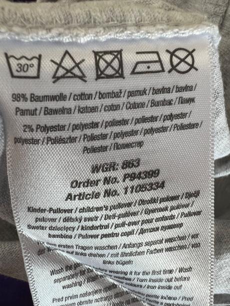 Tričko dlhý rukáv, kiki&koko,116