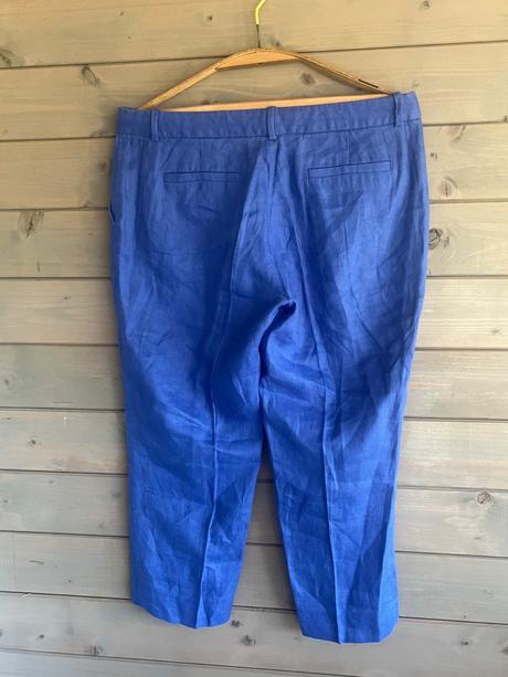 Dokonalé modré ľanové j.crew, l