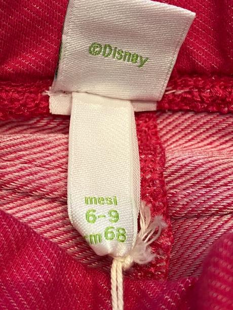 Dievčenské džegíny minnie tmavoružové ovs (68), ovs,68