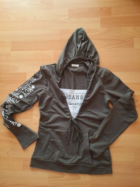 Dámske tričko s kapucňou, s