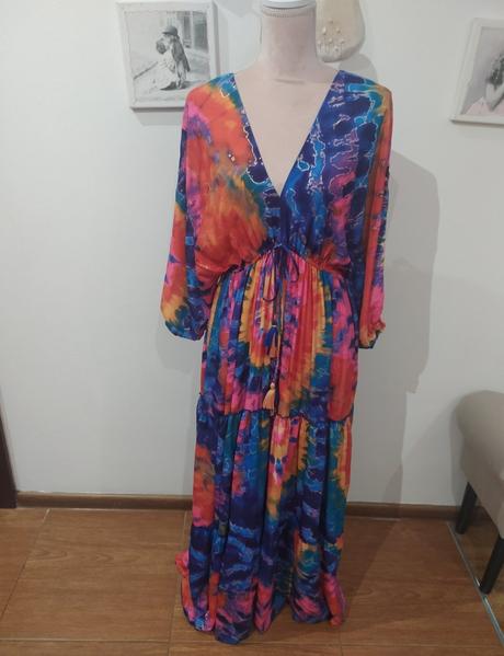 Šaty v štýle boho, l / m / s