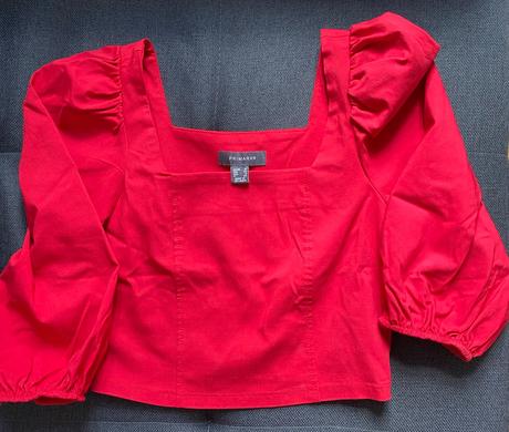 Cropped blúzka, xs, primark,xs