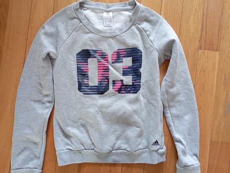 Dievčenská mikina, adidas,s