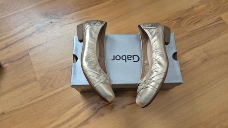 Baleríny gabor veľ. 37,5 pravá koža, gabor,37