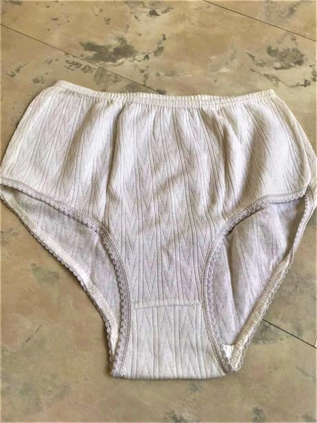 Vyššie bavlnené nohavičky, xl