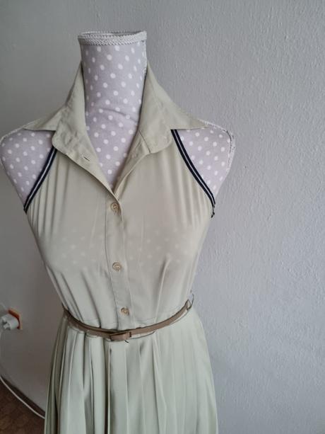 Luxusné krémové šaty gant s plisé sukňou veľ. 38, gant,38