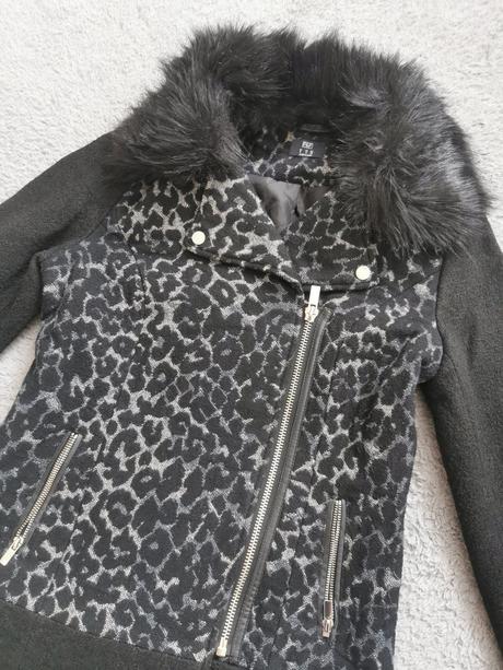 Kabát čierny, f&f,36