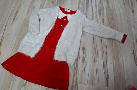 H&m šaty a svetrik free, h&m,116