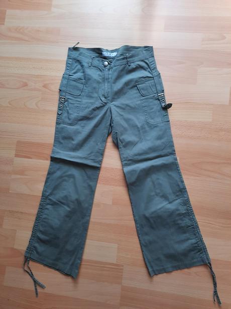 Dámske / dievčenské 3/4 letné nohavice, xs