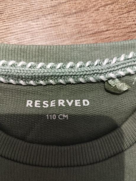 Tričko s dlhým rukávom zn. reserved v. 110, reserved,110