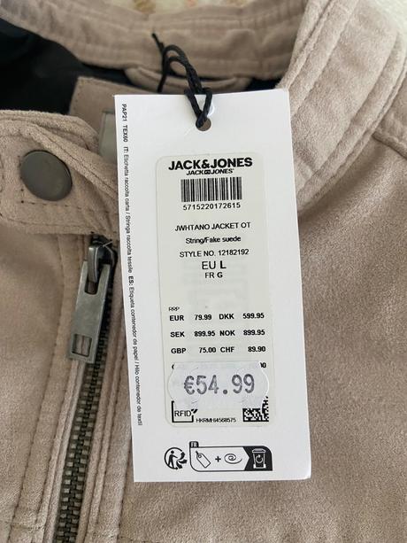Prechodná bunda jack&jones, l