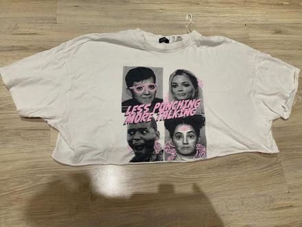 Tricko cropp topp l, h&m,l