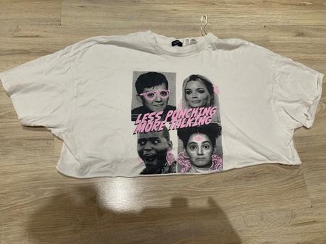 Tricko cropp topp l, h&m,l