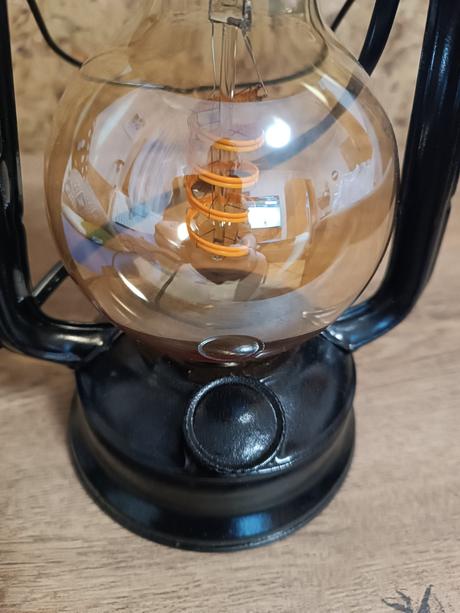 Retro chalupárska lampa, 