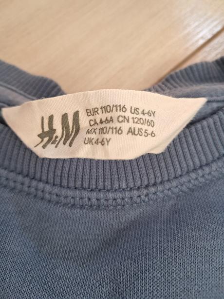 Mikina best brother, h&m,110