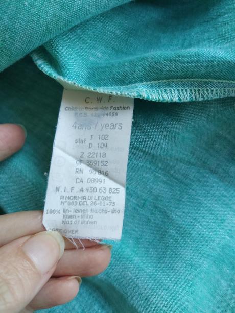 Kenzo ľanové šaty, 104